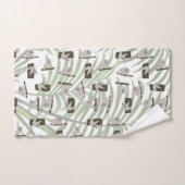 Motif animal mignon Sloth en forêt sauvage (Serviette à main)