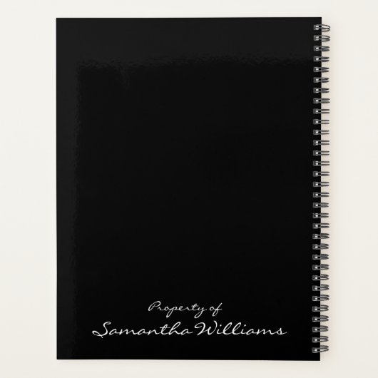 Motif animal monogramme (Dos)