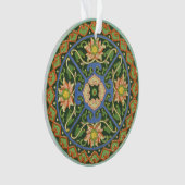 Motif antique cloisonné chinois : Vert Jade (devant)