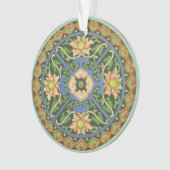 Motif antique cloisonné chinois : Vert Jade (devant)
