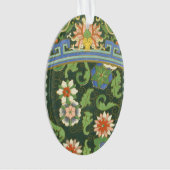 Motif antique cloisonné chinois : Vert Jade (devant)