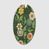 Motif antique cloisonné chinois : Vert Jade (devant)