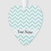Motif Aqua chevron (devant)
