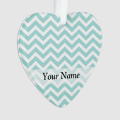 Motif Aqua chevron (devant)