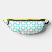 Motif Aqua Diamond Check avec Jaune Douce (Poser)