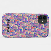 Motif aquarelle Coque personnalisé iPhone 11 (Dos (Horizontal))