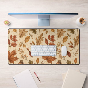 Motif aquarelle de feuilles d'automne