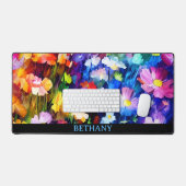 Motif aquarelle Fleurs sauvages floraux (Clavier et souris)