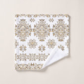 Motif arabe d'or (Gant de toilette)
