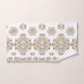 Motif arabe d'or (Serviette à main)