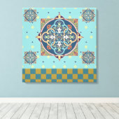 Motif arabe - Toile enveloppée (Insitu (Plancher de Bois))