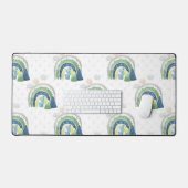 Motif arc-en-ciel aquarelle (Clavier et souris)