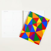 Motif arc-en-ciel polygone (Devant avec enveloppe)