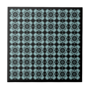 Motif Argyle à carreaux bleu noir