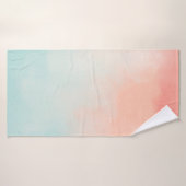 motif Arrière - plan aquarelle (Serviette de bain)