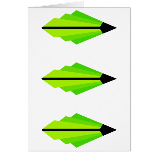 Motif Art déco 3 en vert clair (Devant)