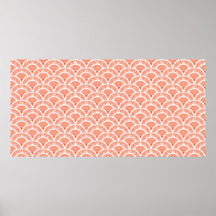 motif art déco à main vintage avec la plus grande 