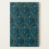 Motif Art Déco avec des formes géométriques dorées (Dos)