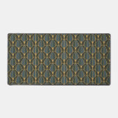 Motif Art Déco avec des formes géométriques dorées (Recto)