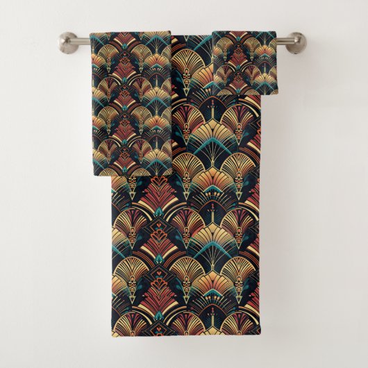 motif art déco carrelé mignon (En situation)