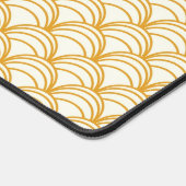 Motif Art Déco Jaune Et Blanc Or (Coin)