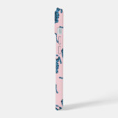 Motif asiatique de tigre bleu (Côté gauche)