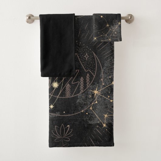 Motif Astrologique Black Gold (En situation)