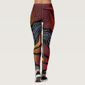 Motif autochtone-1 Leggings (Dos)