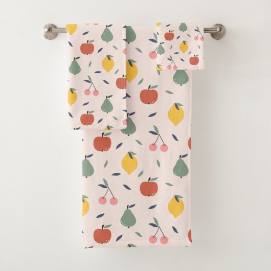 Motif aux fruits mignons (En situation)