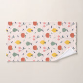 Motif aux fruits mignons (Serviette à main)