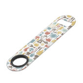 Motif avec des icônes de cuisine (Devant angulaire)