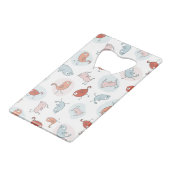 motif avec des oiseaux de bande dessinée (Dos Angle)
