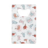 motif avec des oiseaux de bande dessinée (Dos)