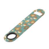 Motif avec des petits gâteaux et des sucreries (Dos Angle)