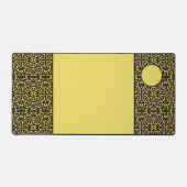 Motif avec Jaune et Noir (Recto)