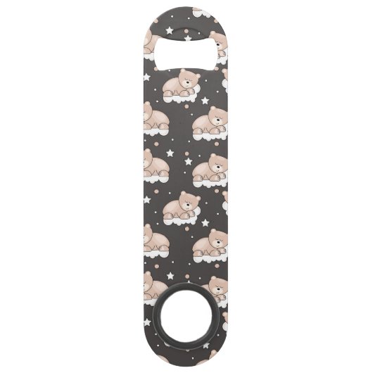 motif avec le petit sommeil d'ours (Devant)