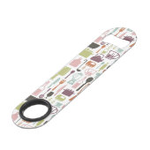 Motif avec les icônes colorées de cuisine (Devant angulaire)