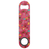 Motif avec les oiseaux et les chats mignons (Dos)