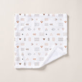 motif aztec (Gant de toilette)