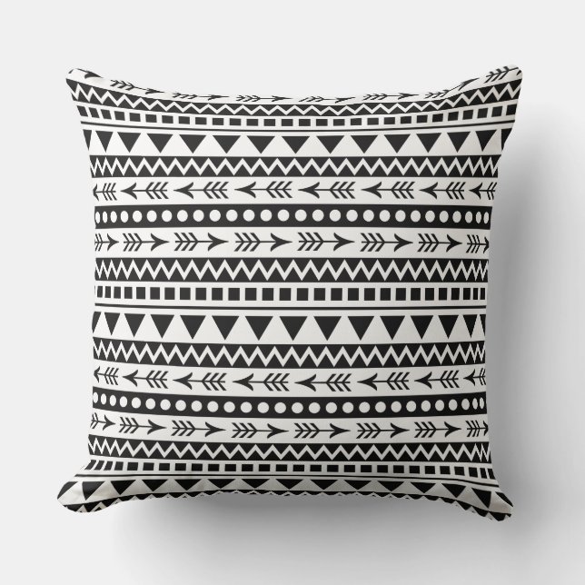Motif Aztec lance des oreillers (Recto)