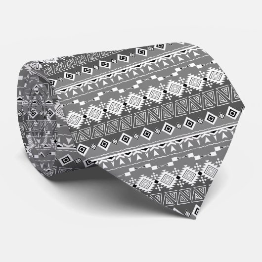 Motif Aztec, rayé / cravate (Roulé)