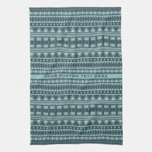 Motif Aztec serviette de toilette personnalisée