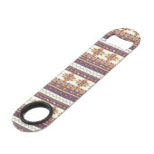 Motif aztèque coloré (Dos Angle)