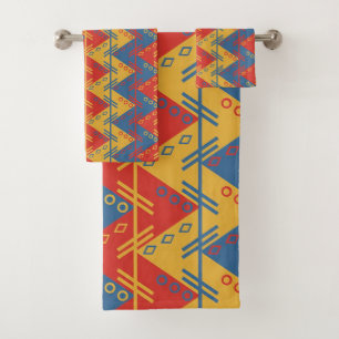 Motif aztèque de Natif américain
