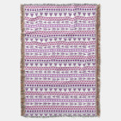 Motif aztèque lancer une couverture (devant Vertical)