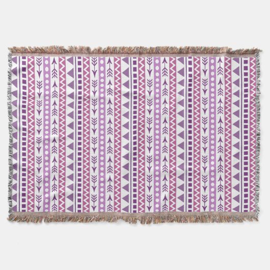 Motif aztèque lancer une couverture (Devant)