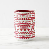 Motif aztèque tasses (Centre)