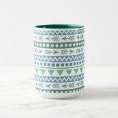 Motif aztèque tasses (Centre)