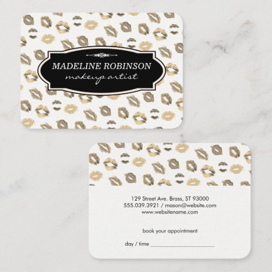 Motif Baiser mignon / Rendez-vous (Devant / Derrière)