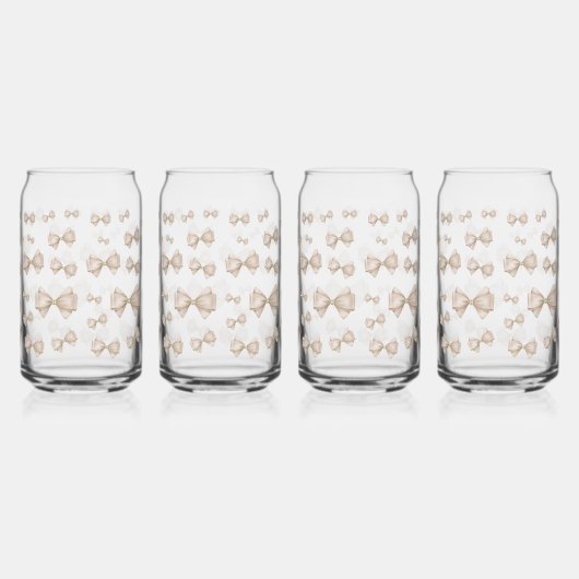 Motif Beige Coquette Bow (Droite)